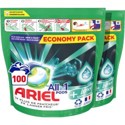 2x Ariel All-in-1 Pods + Unstoppables Wasmiddelcapsules 50 stuks